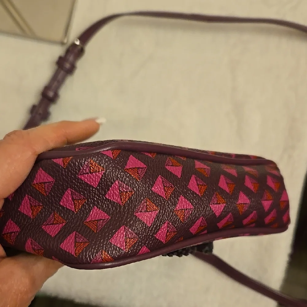 Vera Bradley Purple and Pink Crossbody Bag - Picture 7 of 12